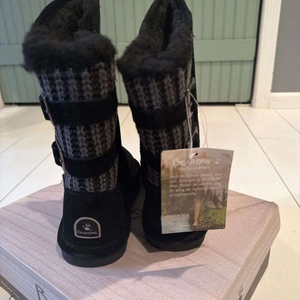 Bearpaw Black Boots
